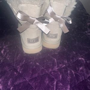 Uggs with sparkles and bow authentic